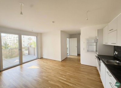 Moderne 2-Zimmer-Wohnung mit Balkon nahe U1 Rennbahnweg