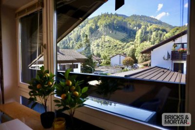 Bergzauber trifft Behaglichkeit: charmantes 2-Zimmer-Domizil in Oberaudorf