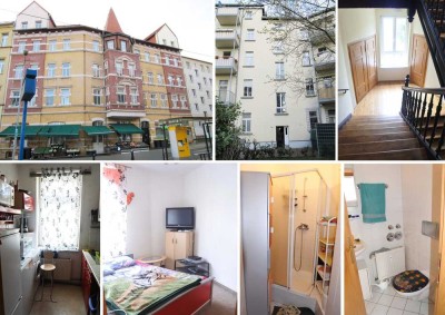 Vermietete 2-Raum-Whg. in Gohlis-Mitte! Parkett, Lift, Abstellraum, Kellerabteil