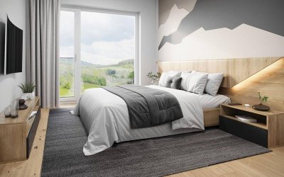 Wohnen und Vermieten: Das perfekte Wohnbauprojekt für Familien und Gäste. Möglichkeit zum Ausbau einer Galerie .