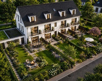 Alles Inklusive ( Keller + Außenanlage + beste Ausstattung ) TOP REH in Trudering mit Südgarten!