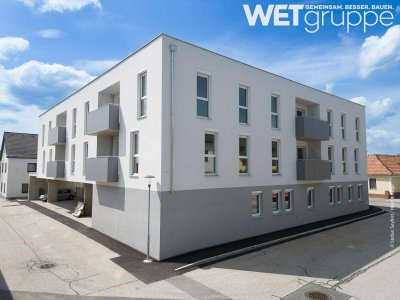 Wiesmath | Geförderte 2-Zimmer-Mietwohnung | Top 3 | 1.OG mit Balkon