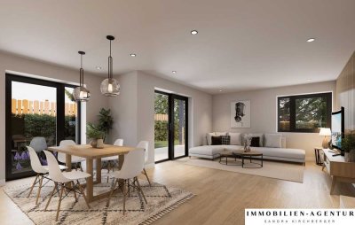 RESERVIERT! NEUBAU - KfW 40 QNG! Zukunftssicheres Wohnen: 3-Zimmer-Erdgeschosswohnung in Pfreimd