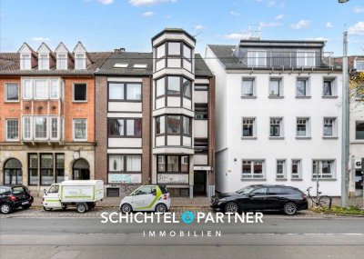 Alte Neustadt | Renovierte 3-Zimmer-Wohnung mit Garage und Balkon