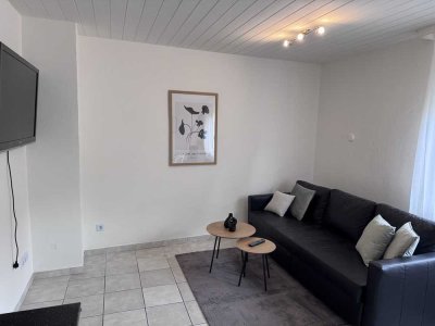 Vollmöblierte 2-Zi.-Wohnung im Hochparterre in Hattersheim (Okriftel) - befristet bis zum 31.08.26