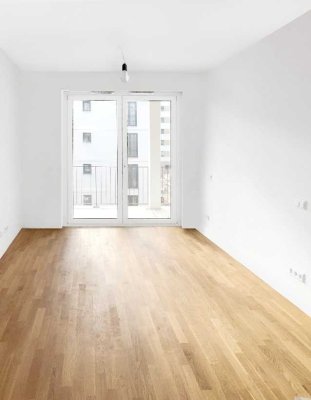 Neubau: Helle, moderne 2-Zimmer-Wohnung mit sonniger Loggia