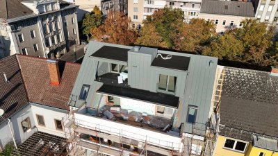 Helle DG-Wohnung mit 22 m² Dachterrasse – stilvolles Wohnen über den Dächern von Linz-Urfahr