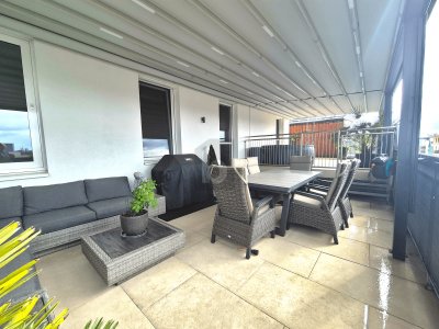 STILVOLLE DACHGESCHOSS-OASE MIT XXL-TERRASSE