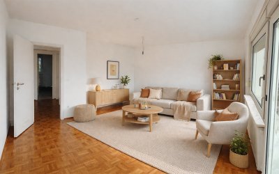 Für Familien: Provisionsfreie 4-Zimmer-Wohnung, 2 Balkone, Keller und Dachboden