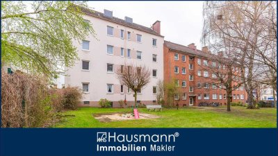 Altbauwohnung mit Potenzial im Hochparterre in Hamburg-Borgfelde!