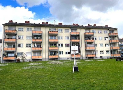 Zur Kapitalanlage: 2-ZKB-Wohnung mit Balkon und Anpassungspotenzial in Mietsache!