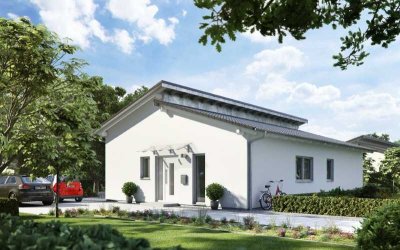 Besonderer Bungalow direkt am Feld in Striegistal!