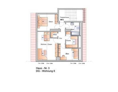 Charmante Dachgeschosswohnung in Top Lage von Dillingen - derzeit vermietet