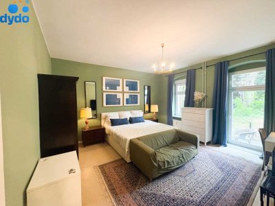 Elegante vollmöblierte 1-Zimmer-Wohnung mit Terrasse in Treptow-Köpenick