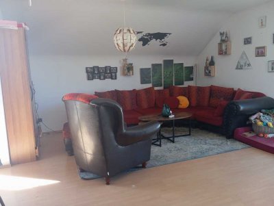 Stilvolle, gepflegte 3-Zimmer-Dachgeschosswohnung mit Balkon in Mannheim