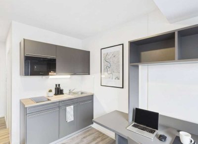 Stylisches All-Inclusive Apartment in Düsseldorfer Toplage | Classic Plus Studio