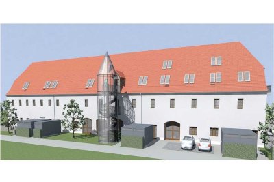 4-Raum-Eigentumswohnung im Gutshaus in Taubenheim zu verkaufen