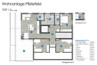 Penthousewohnung Top 1.5 in Fügen - WA Pfisterfeld