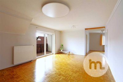 Kösching genießen – Große Maisonette mit eigenem Garten & guter Anbindung