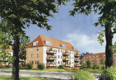 NEU - Leben in den Seidnitzer Gärten - Hochwertige Denkmalschutz-Sanierung