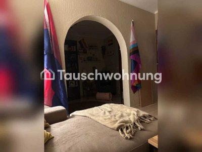 Tauschwohnung: Helle 2,5 Zimmer Wohnung zwischen Südfriedhof und Hassee