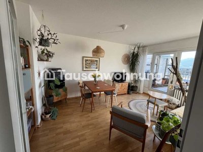 Tauschwohnung: 2-Zimmer-Wohnung mit großer Dachterrasse