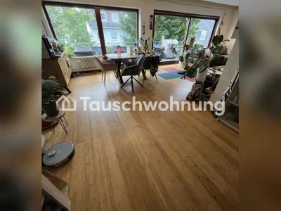 Tauschwohnung: Großzügige lichtdurchflutete Wohnung mit großer Terasse