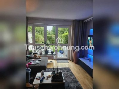 Tauschwohnung: 4 Zimmer  mit Garten und Balkon
