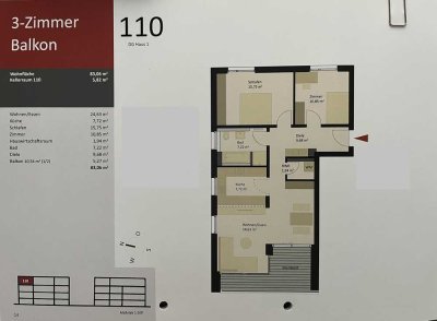 Traumhafte 3-Zimmer-Penthousewohnung im Herzen von Mutlangen