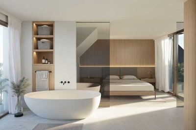 4-ZKB-Penthouse mit Blick auf den Neckar