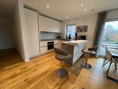 Nähe Aasee-Biotop in Münster! Neubau-3 Zimmer-Wohnung mit Süd-Balkon