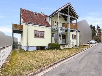 Attraktives Einfamilienhaus mit Einliegerwohnung in toller Stadtlage von Gunzenhausen