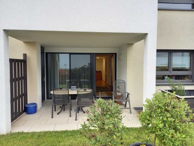 Geschmackvolle 3-Raum-Terrassenwohnung mit gehobener Innenausstattung mit EBK in Freiberg amNeckar