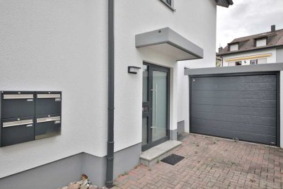 Schöne 3-Zimmer-Wohnung mit 2 Terrassen, 1 Garage und Gartenanteil zum 01.09.2025 zu vermieten