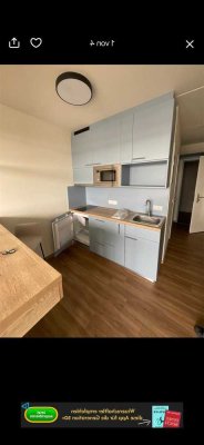 1-Zimmer Appartment vollmöbliert ab 15.4.2026 bezugsfrei