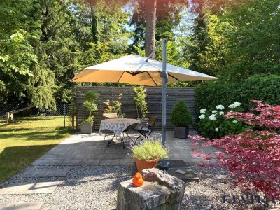 ELVIRA - Waldtrudering, großzügige und attraktive Maisonette-Wohnung mit wunderschönem Garten in beg
