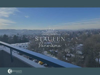 RESERVIERT - Staufen-Panorama - Eigentumswohnung mit Traumblick auf Göppingen und Fils-Tal