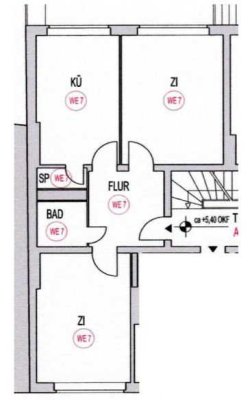 Saniert: 2-Zimmer-Wohnung in der Aachener Innenstadt