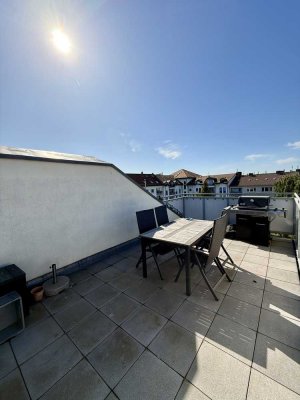 Gefragte Lage von Mainz, 2,5-Zimmer Wohnung, EBK, große Dachterrasse