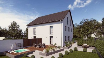2 x DHH 166S  schlüsselfertig inkl. Grundstück + Keller