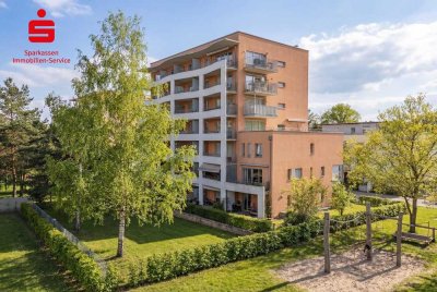 Moderne Wohnung mit Dachterrasse und großer Loggia