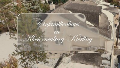 Leistbares Haus mit Potenzial auf Pachtgrund in Klosterneuburg-Kierling -Update unten ersichtlich !