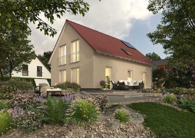 Das Einfamilienhaus mit dem schönen Satteldach in Waltersleben - Freundlich und gemütlich