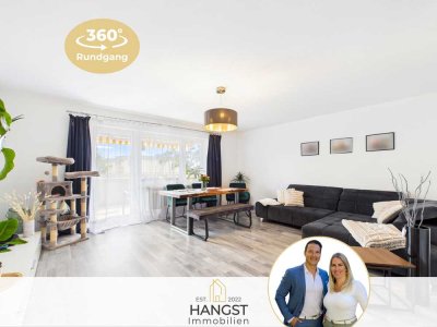 Wohnen am Gehrenberg: 4-Zimmer-Wohnung mit Südbalkon und Einbauküche