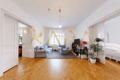 Altbauwohnung in City Nähe! 3-Zimmer (WG geeignet) mit Balkon in Klagenfurt