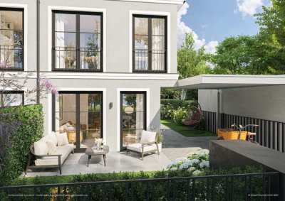 Mehr Individualität: Modernes Stadthaus in der Gartenstadt Trudering