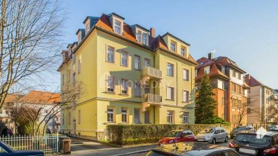 Gemütlich und lichterfüllt: 2-Zimmer-Wohnung in einem liebevoll sanierten Mehrfamilienhaus in Löbtau