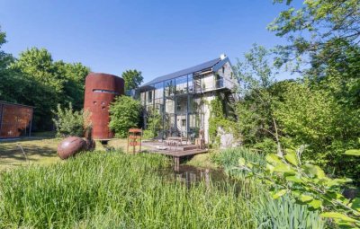 Ehem. Wassermühle - EIN ARCHITEKTONISCHES JUWEL IM GRÜNEN