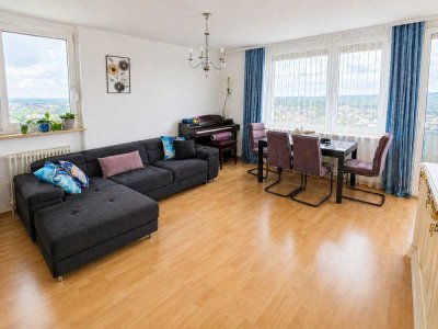Attraktive 3-Zimmer-Eigentumswohnung mit Fernblick und barrierefreier Zugang