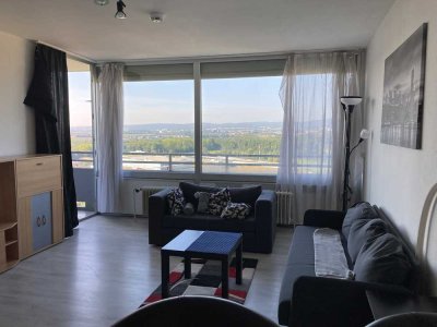 Gewerbegebiet Süd: Fully furnished 1 bedroom apartment with balcony!